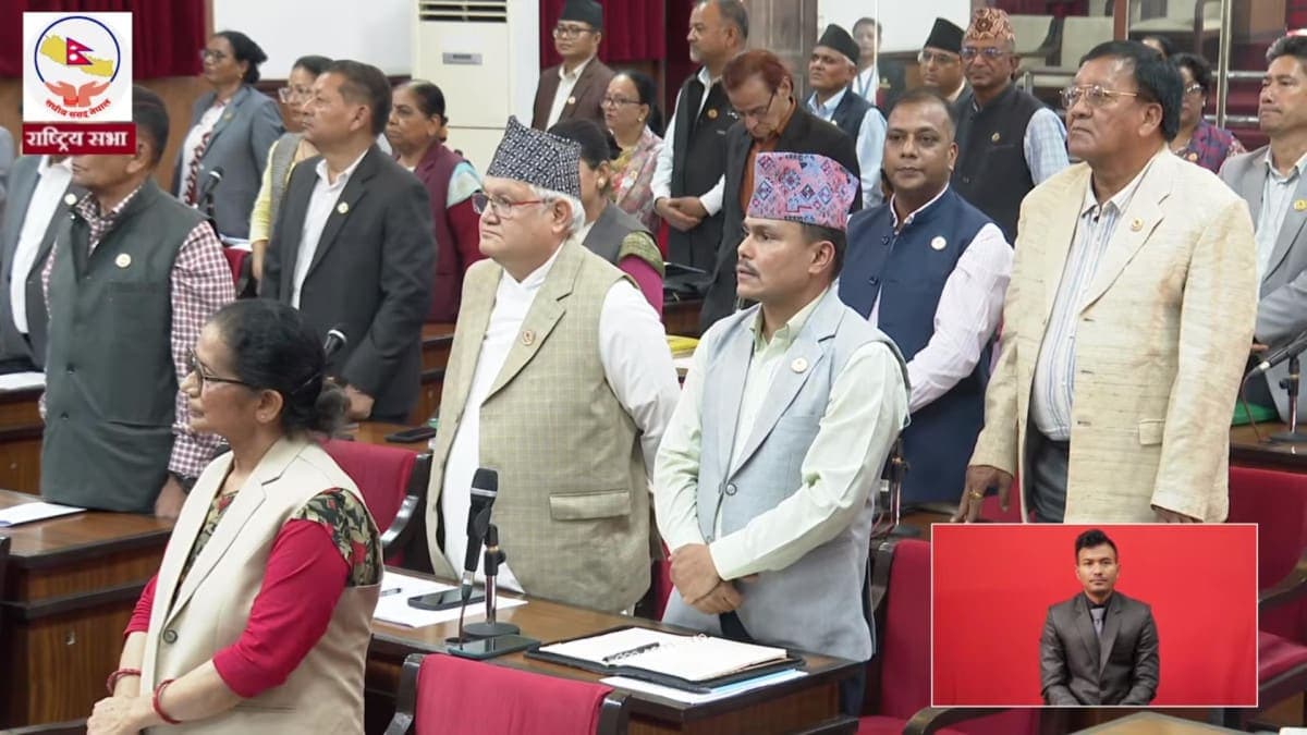 प्रधानमन्त्री बालेन शाहको अभिव्यक्तिपछि राष्ट्रिय सभा अवरुद्ध, प्रतिपक्षको तीव्र विरोध
