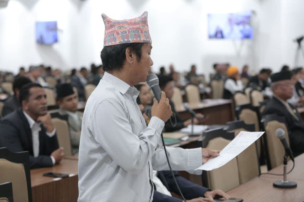 सीमा विवाद टिप्पणीलाई लिएर संसदमा हर्कराज राईको कडा आपत्ति