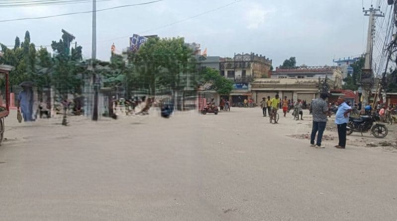 सप्तरीमा कर्फ्यु कायमै, बिहान निश्चित समय बजार खुल्ने