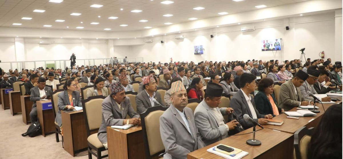 संघीय संसद्का दुवै सदनको बैठक बस्दै