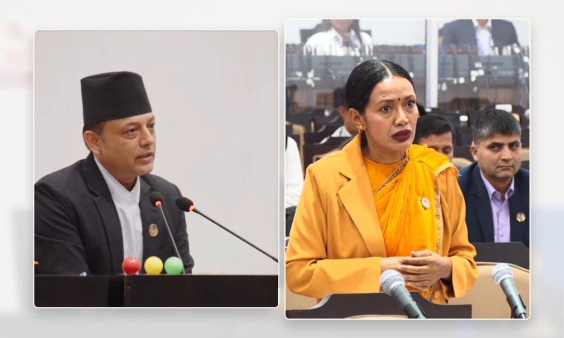 सभामुखको निर्देशनपछि संसद् बैठकबाट बाहिरिइन् सांसद आशिका तामाङ