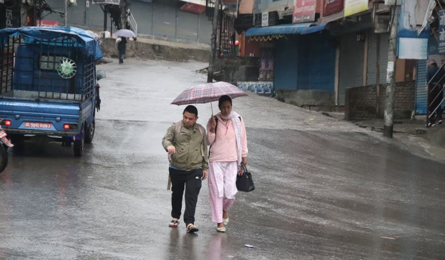 देशभर मनसुनी वायुको प्रभाव, केही ठाउँमा भारी वर्षा हुने