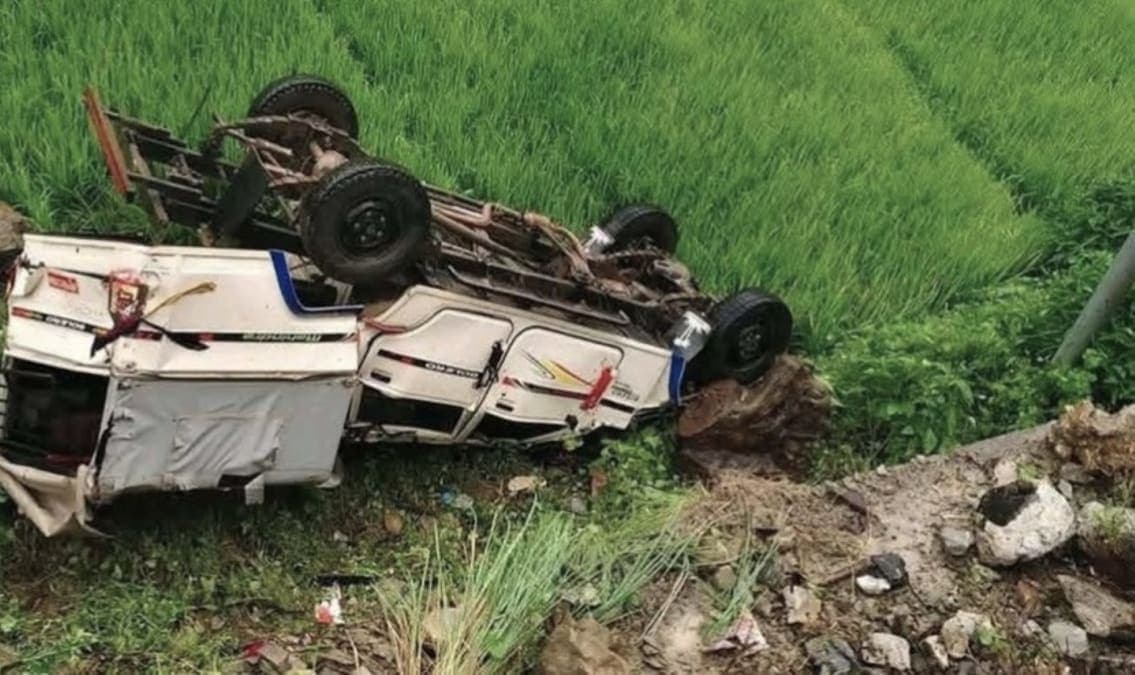 नलगाडमा जिप दुर्घटना हुँदा एकको मृत्यु, ६ जना घाइते