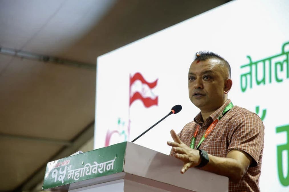 नेपाली कांग्रेस सभापतिमा थापा निर्वाचित